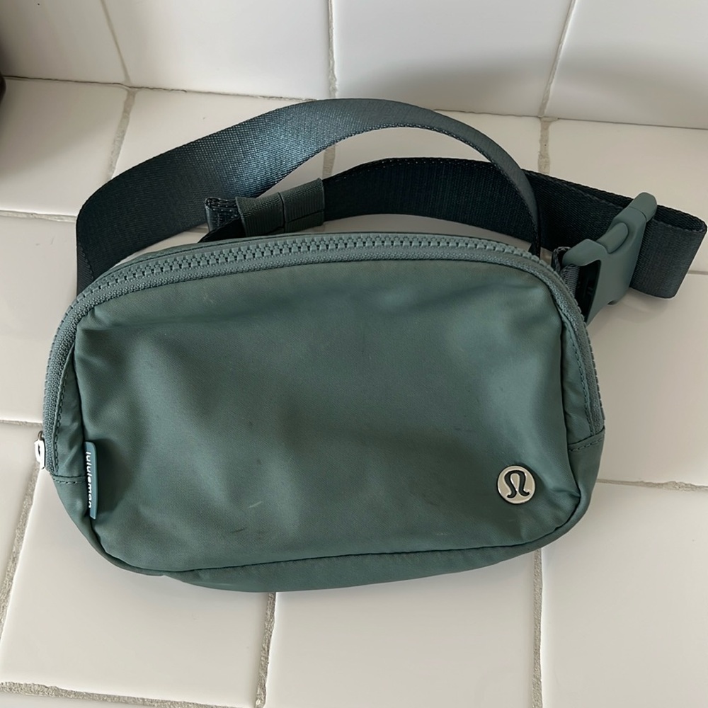 Lululemon Belt Bag- still has plenty of life left. Has a some smudges in front